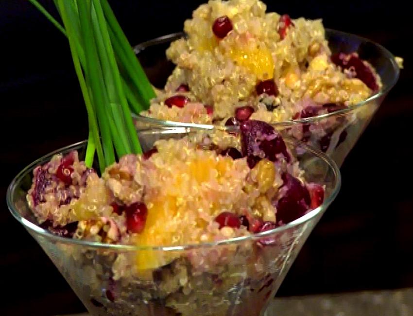 Marukan Quinoa Pomegranate Salad