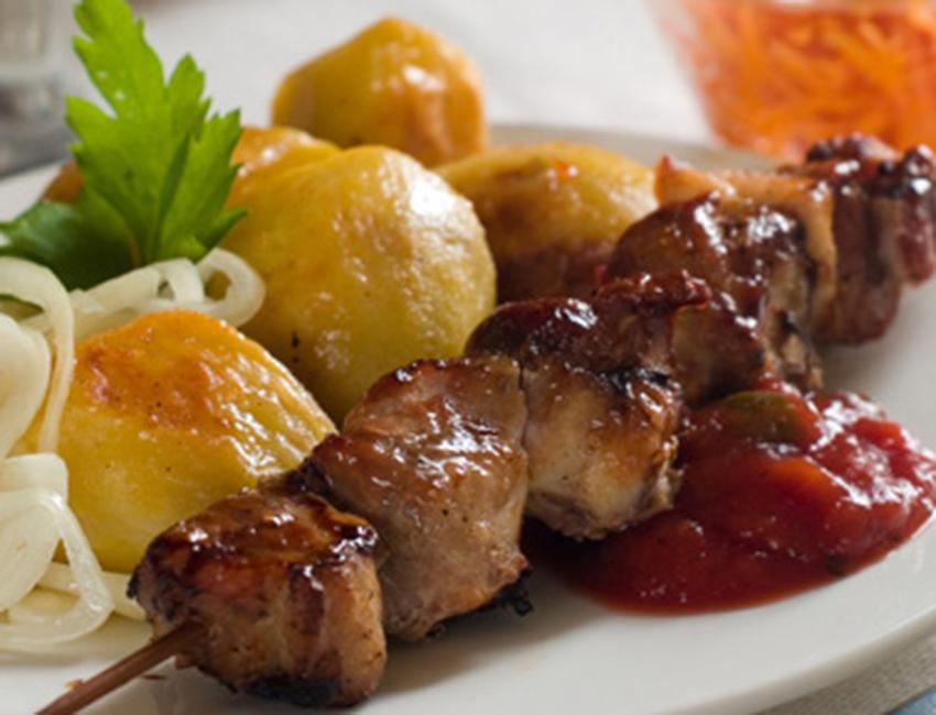 Marukan Sesame Beef Skewers