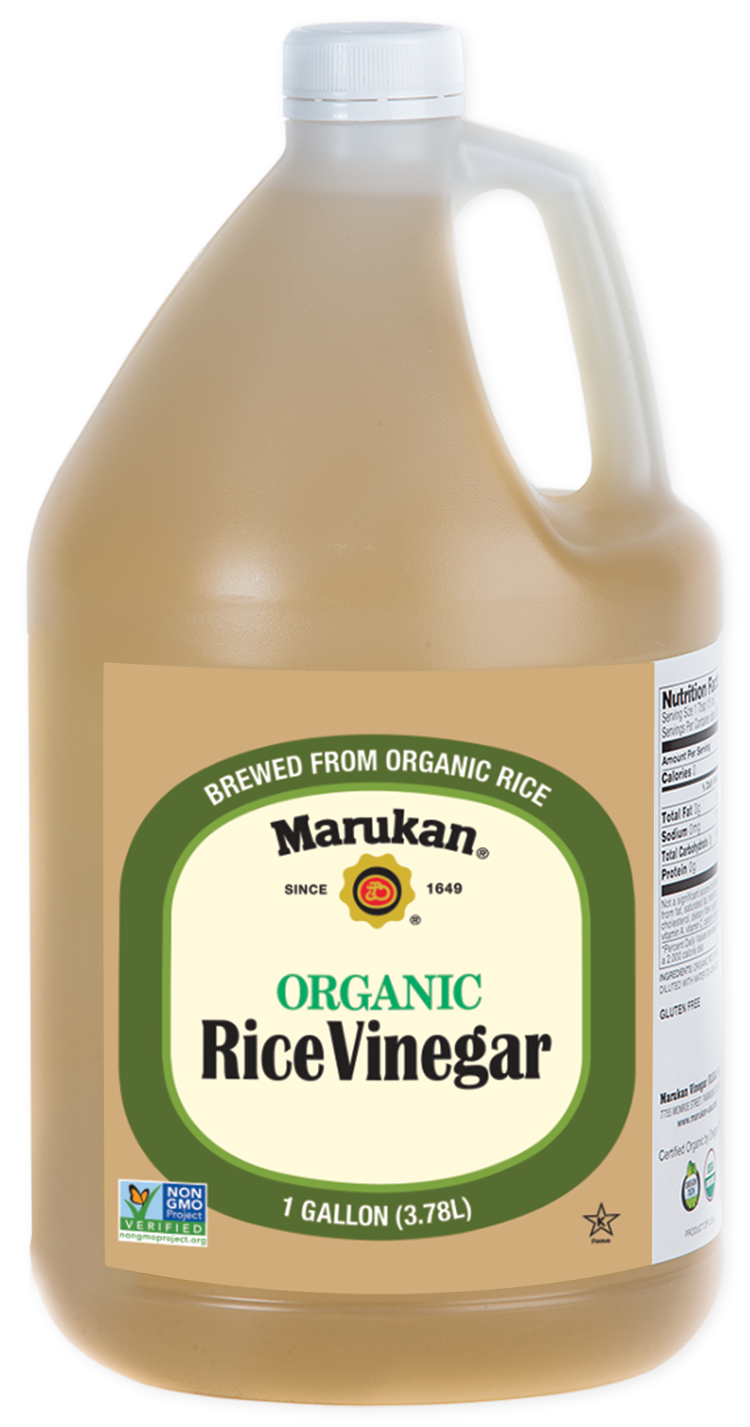 Bottle of Organic Rice Vinegar