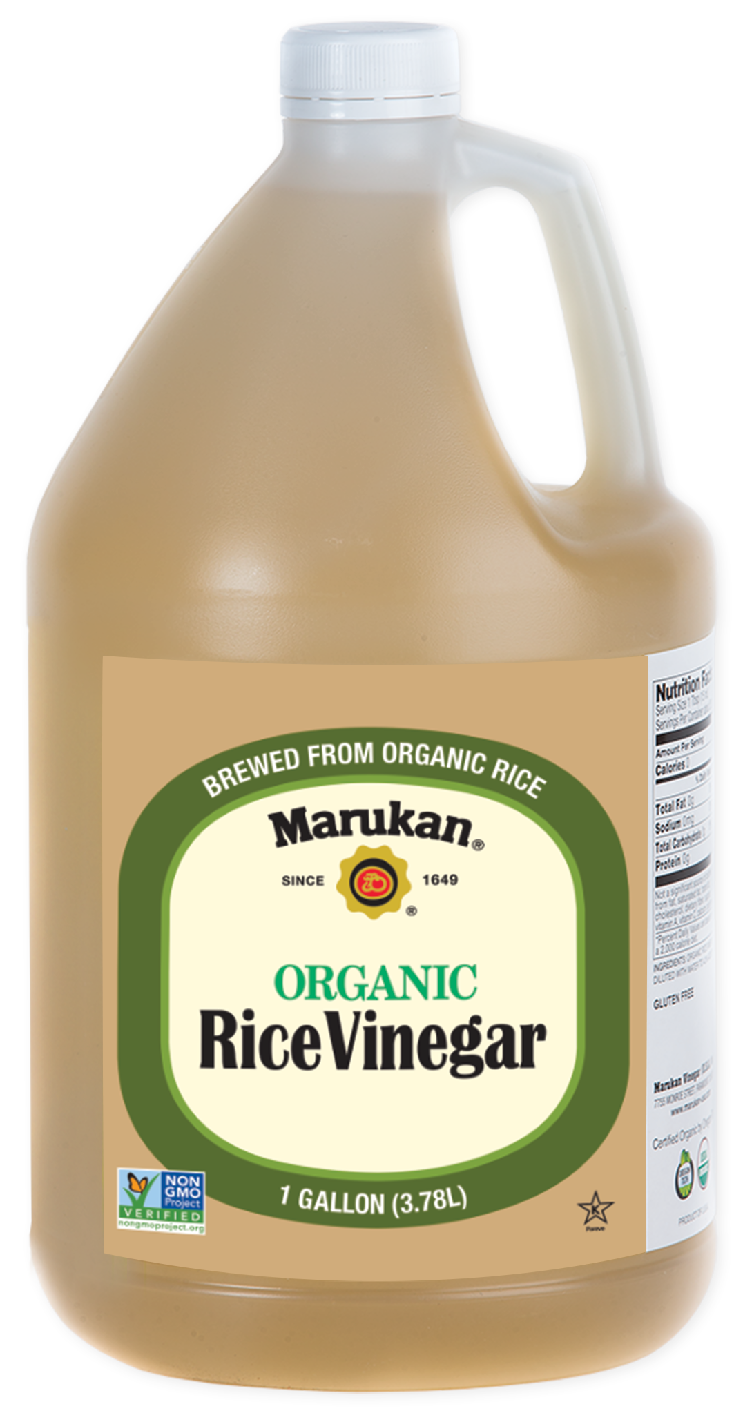 Bottle of Organic Rice Vinegar