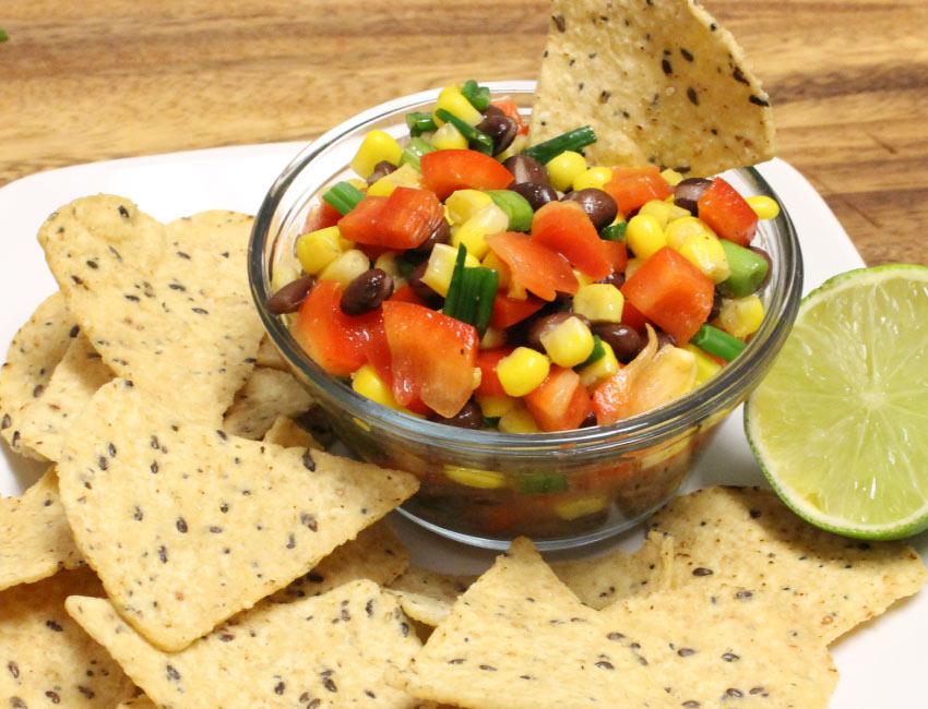 Marukan Black Bean and Sweet Corn Salsa