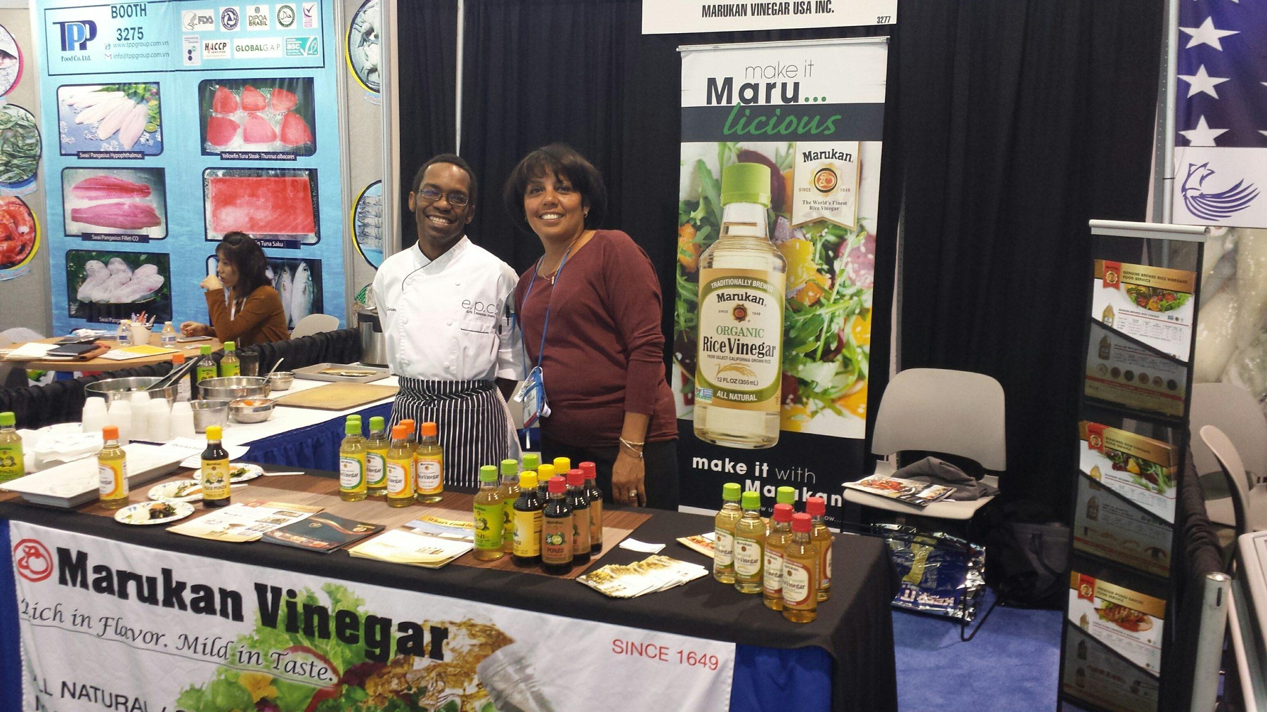Ceviche and Salad Dishes Featured by Marukan at the Seafood Expo North America