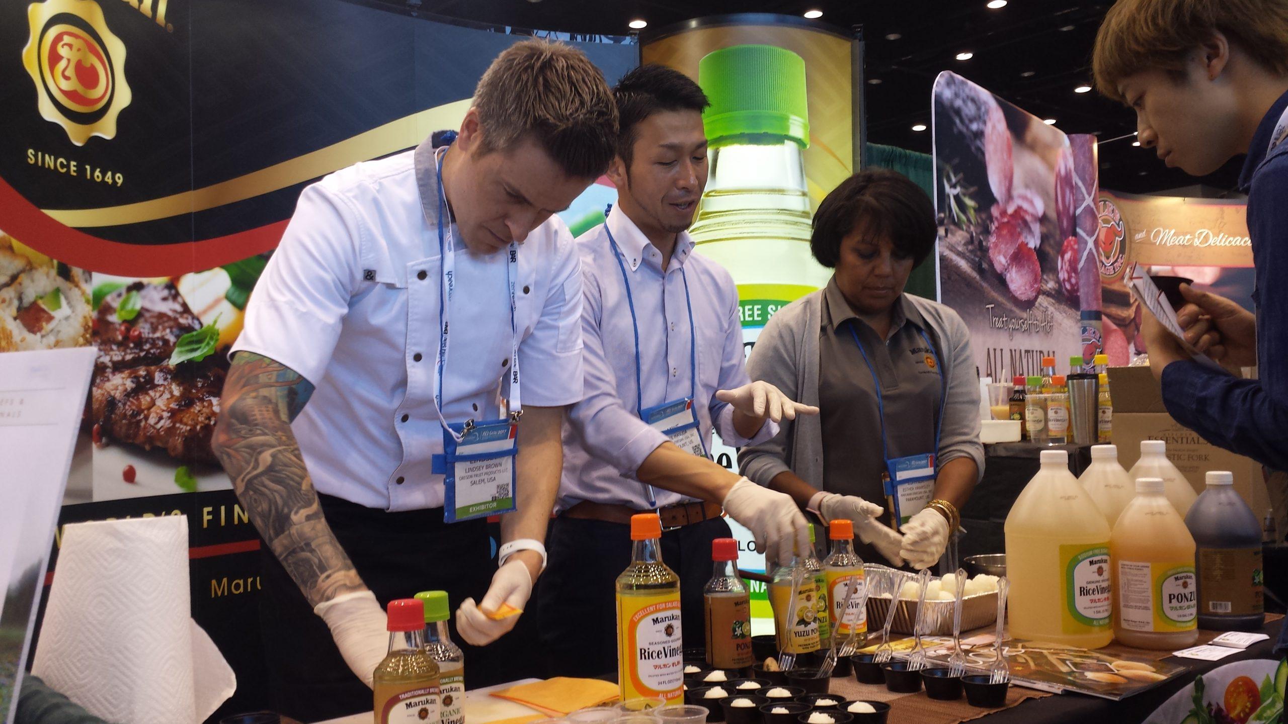 National Restaurant Association Show Attendees Taste Amazing Dishes Made with Marukan
