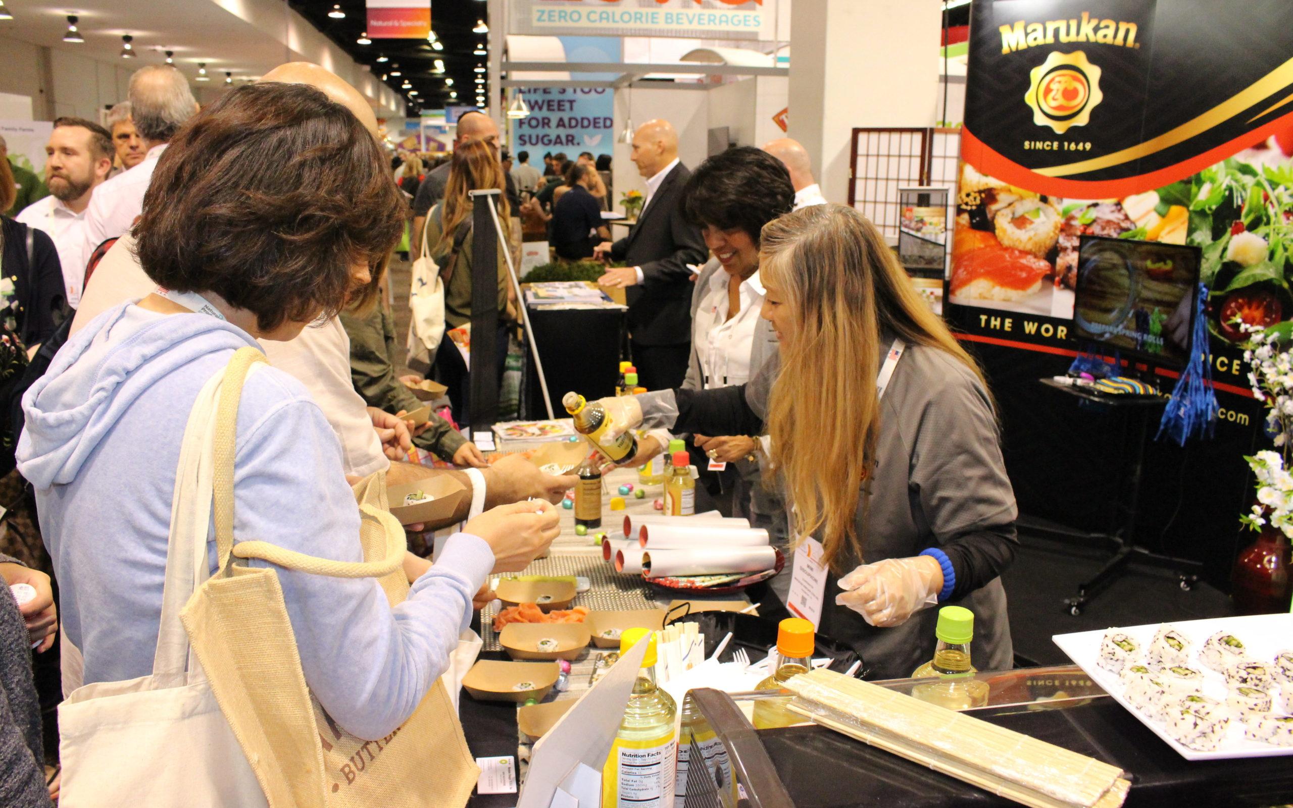 Marukan Dishes Out Delicious Samples at the Natural Products Expo West