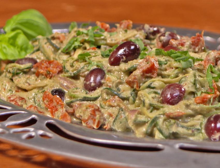 Marukan Zoodles with Avocado Pesto