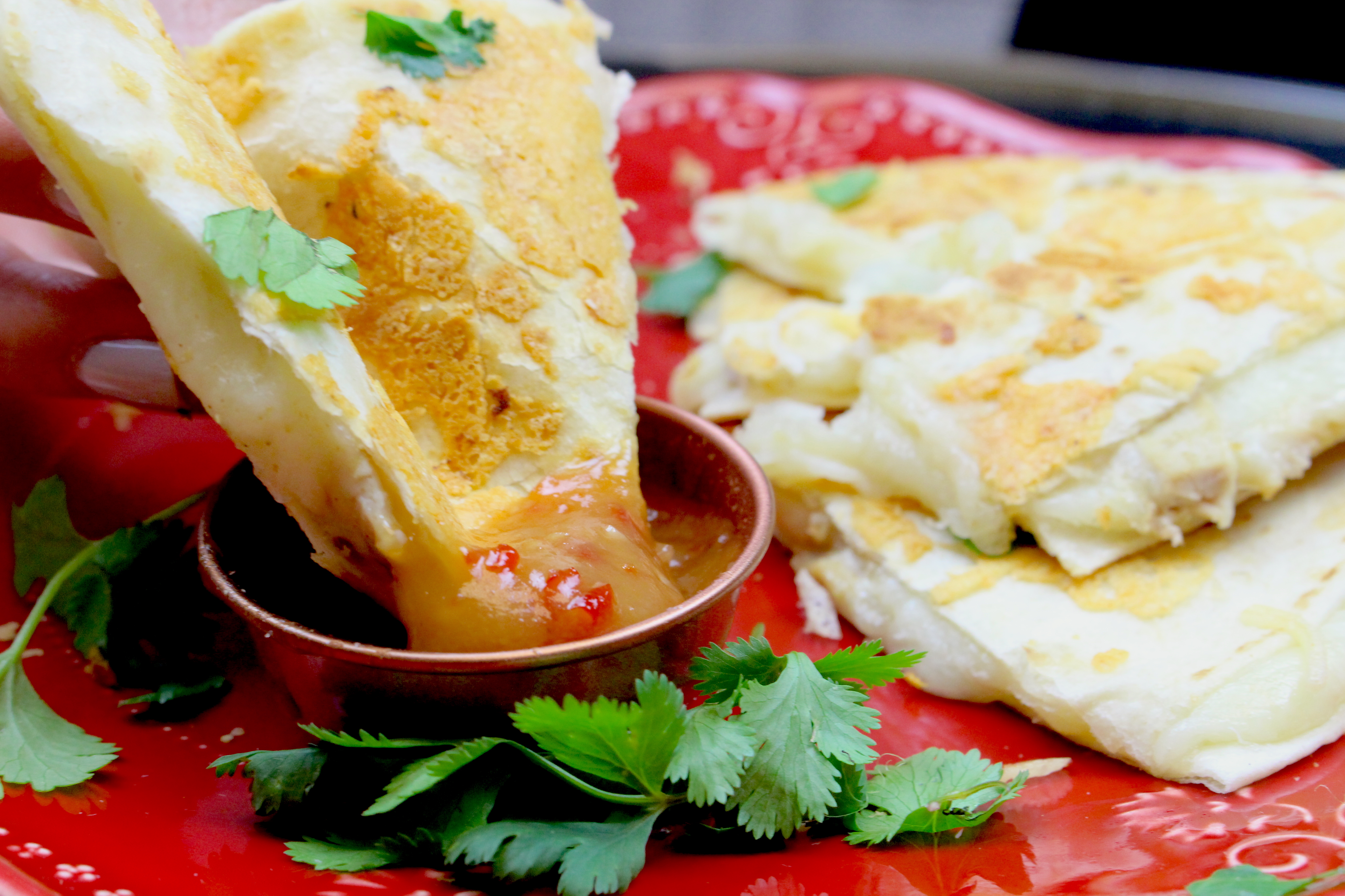 Marukan Thai Chicken Quesadillas