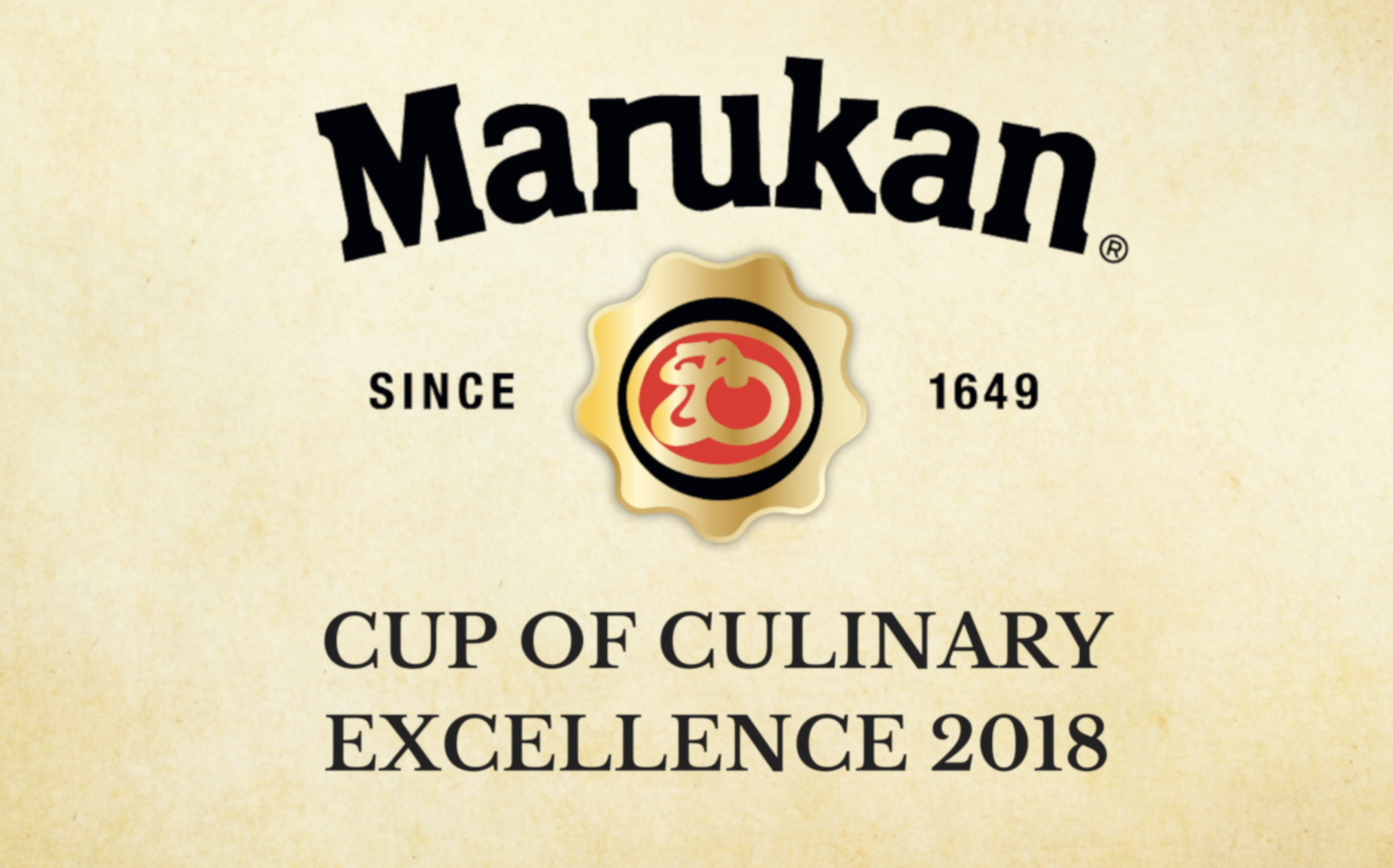 Marukan Cup of Culinary Excellence 2018