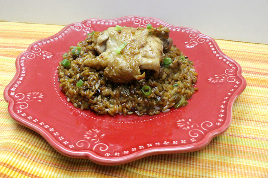 Marukan Instant Pot Chicken Adobo and Rice