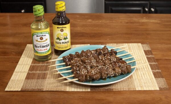 Marukan Teriyaki Glazed Beefless Skewers