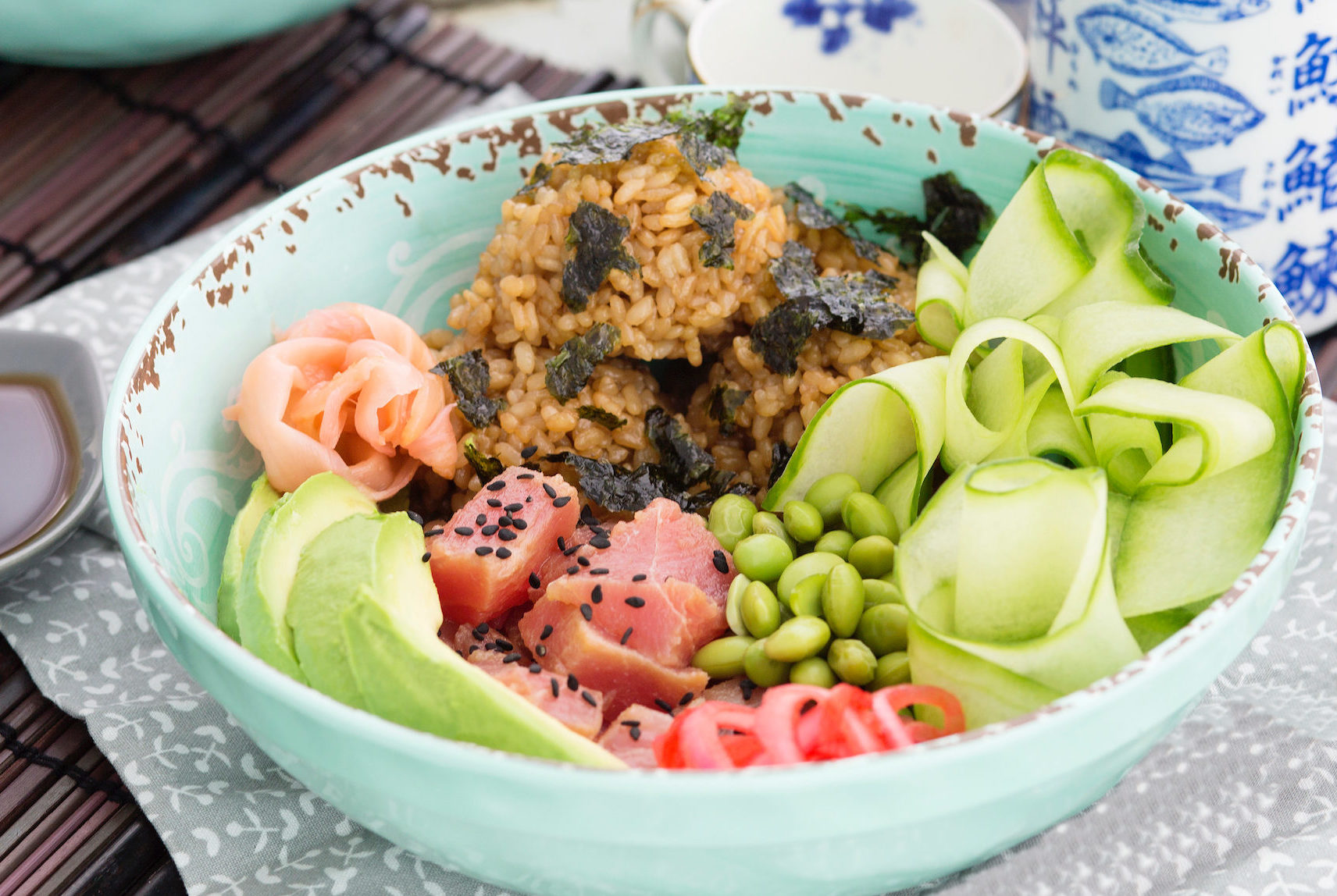 Marukan Ponzu Tuna Bowls