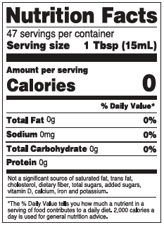 nutritional facts