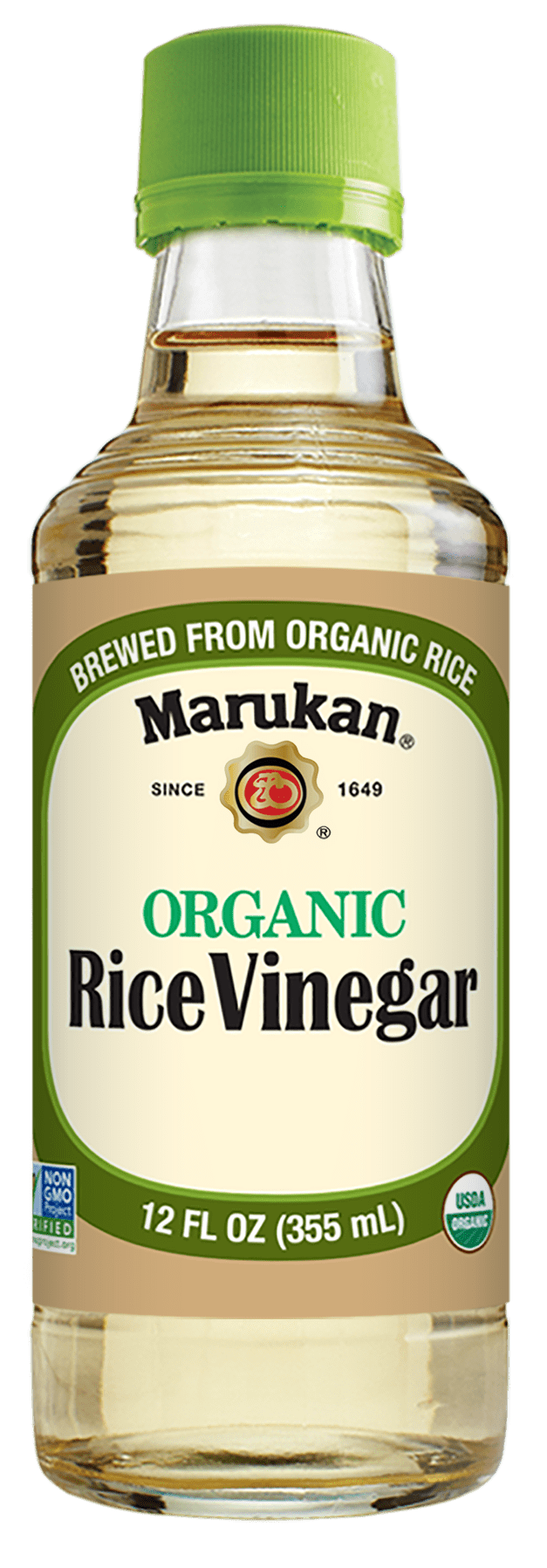 Bottle of Organic Rice Vinegar