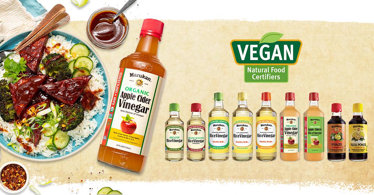 Marukan Products Certified Vegan