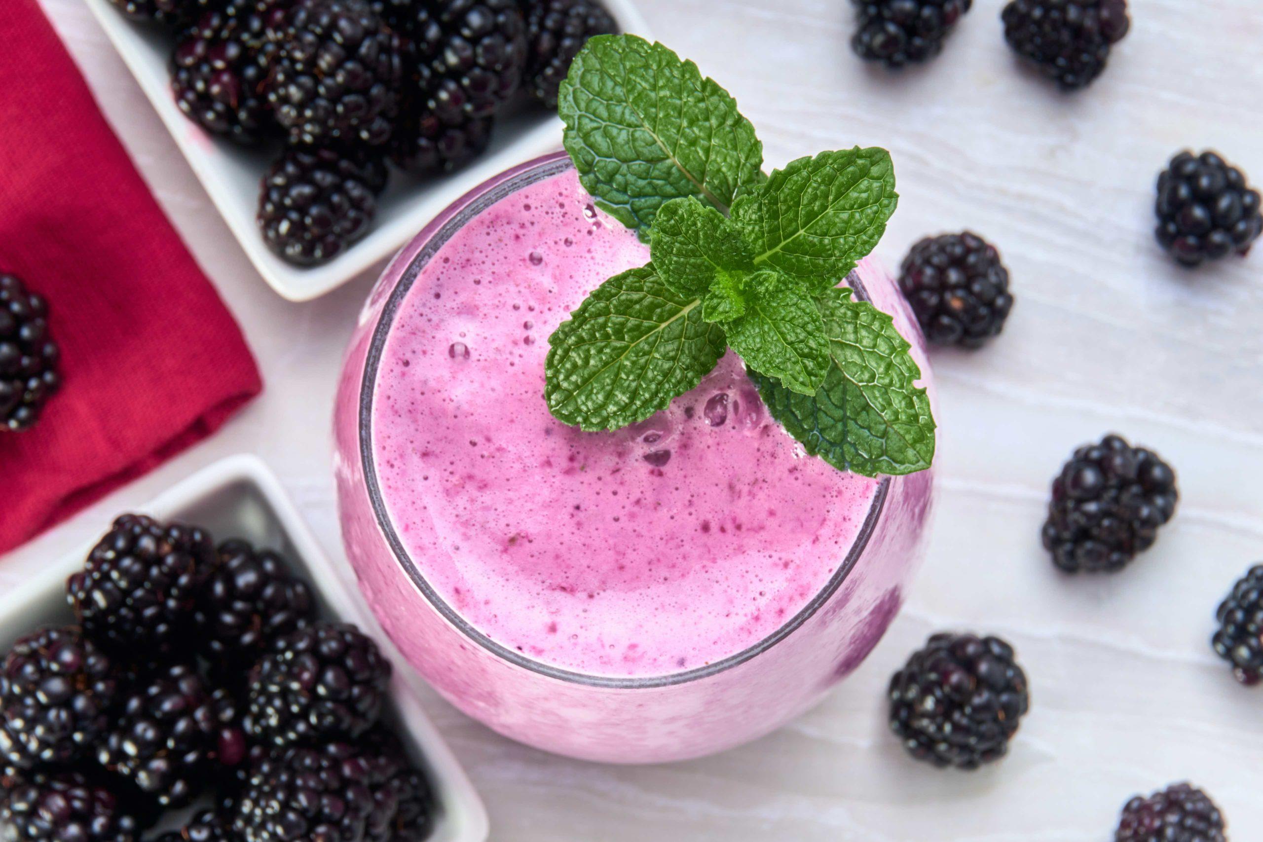 Marukan Blackberry Smoothie