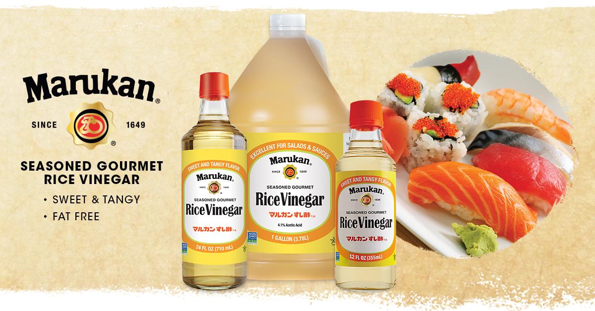 Sweet & Tangy Marukan Seasoned Gourmet Rice Vinegar