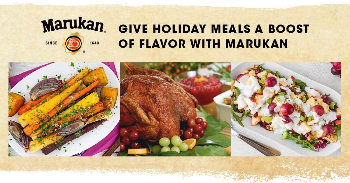Give Holiday Meals a Boost of Flavor with Marukan