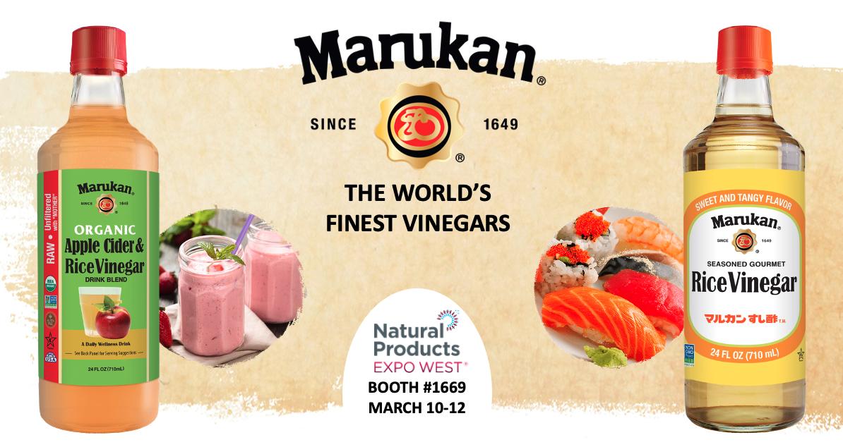 Visit Marukan At The Natural Products Expo West