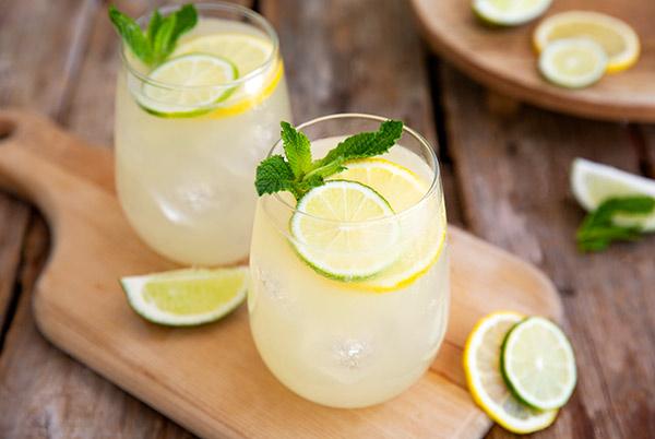 Marukan Healthy Lemon-Lime Fizz Mocktail