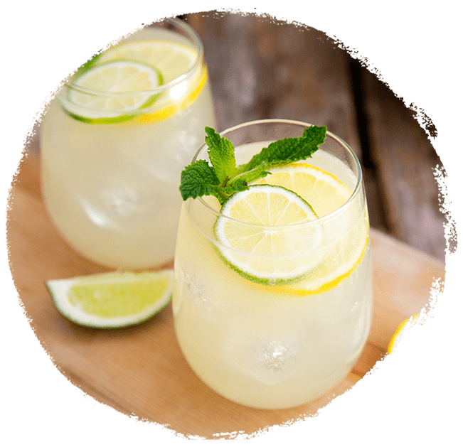 Marukan Healthy Lemon-Lime Fizz Mocktail