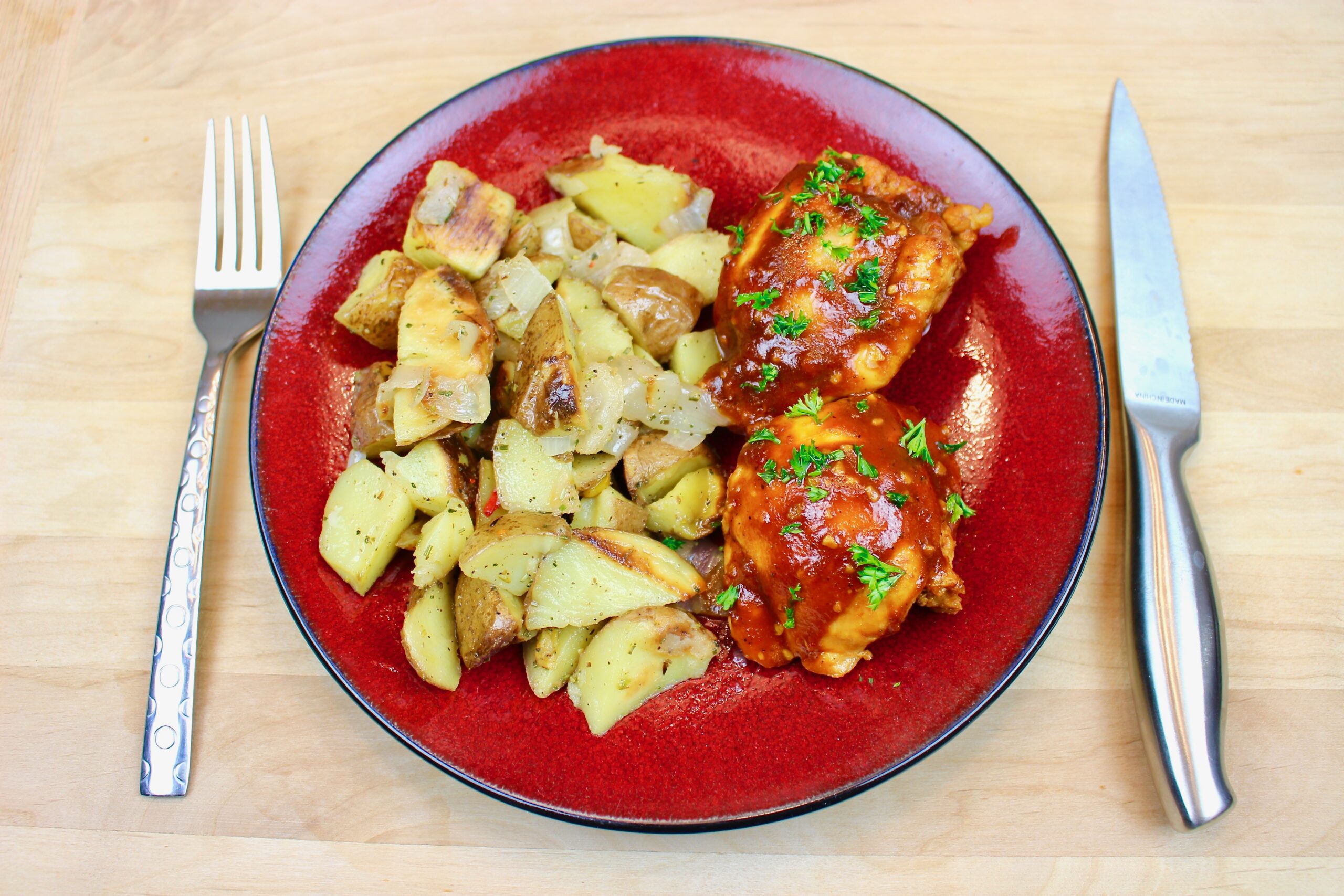 Marukan Instant Pot BBQ Chicken Thighs