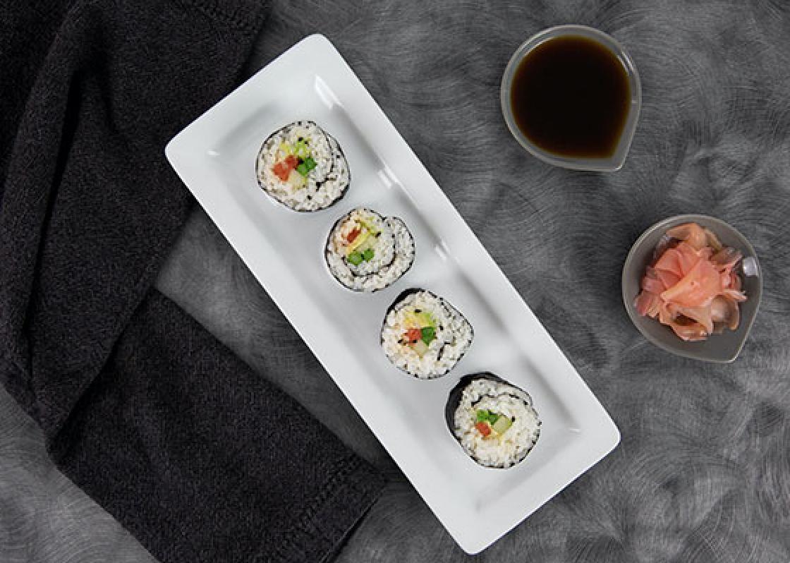 Marukan Vegetarian Sushi Rolls