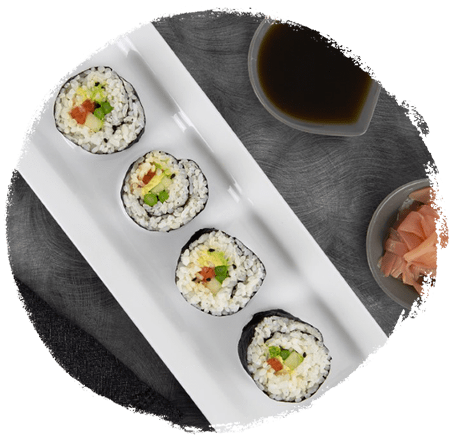 Marukan Vegetarian Sushi Rolls