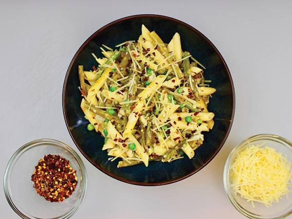 Marukan Instant Pot Lemon Asparagus Pasta