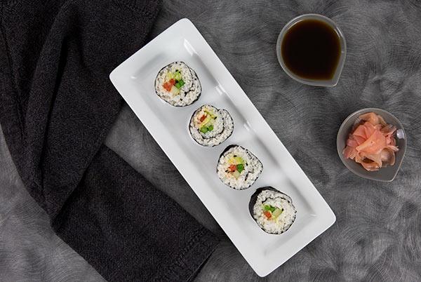 Marukan Vegetarian Sushi Rolls