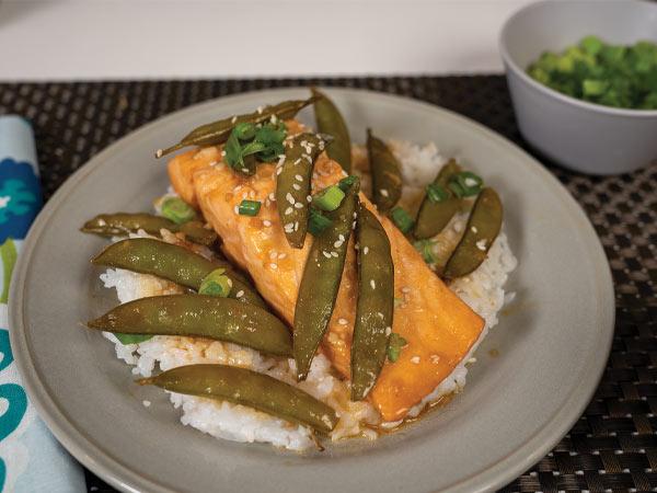 Marukan Instant Pot Sesame Salmon