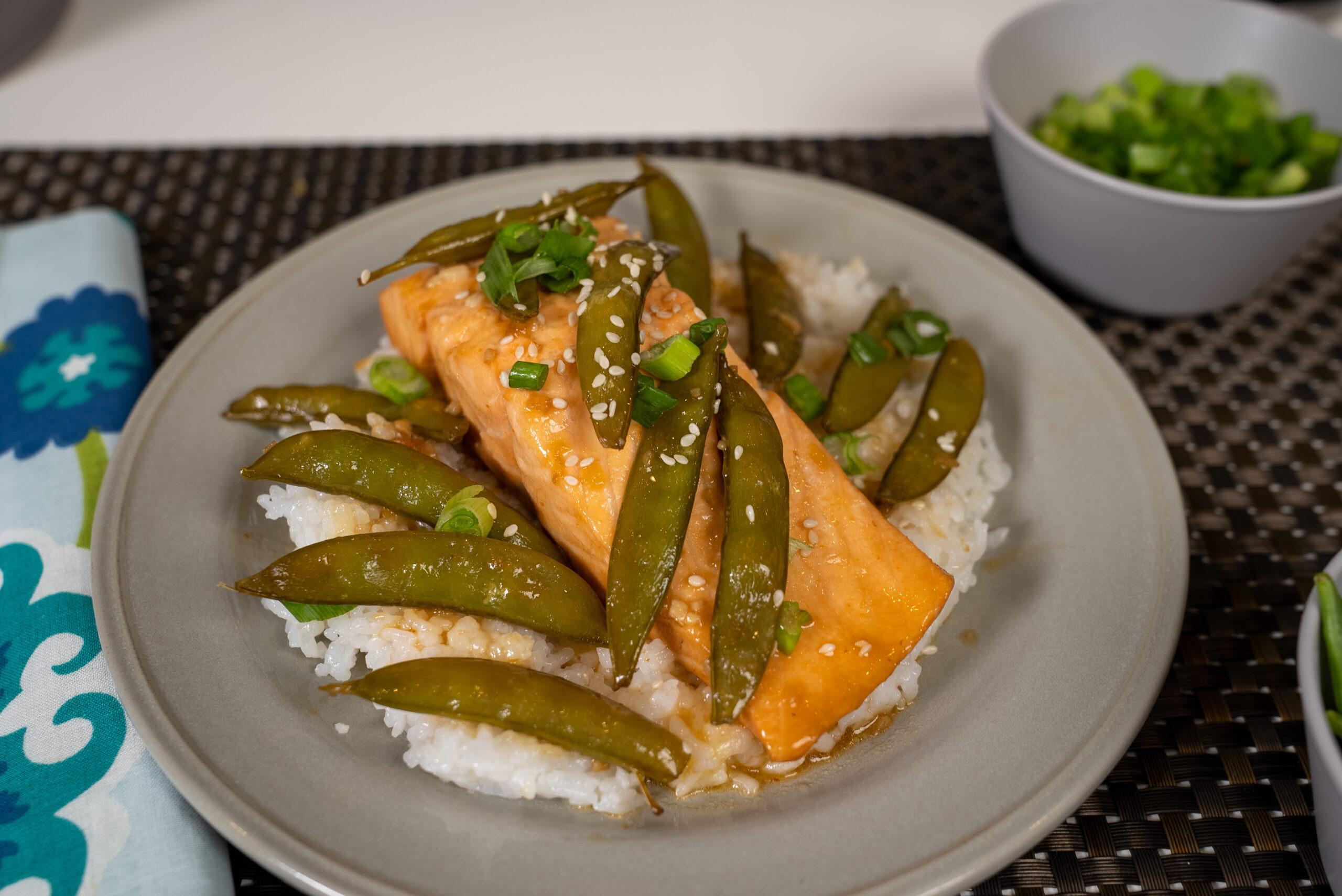 Marukan Instant Pot Sesame Salmon