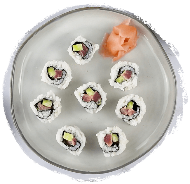 Marukan Yuzu Tuna Sushi Rolls