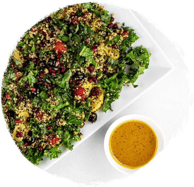 Marukan Superfoods Salad with Turmeric-Infused Dressing