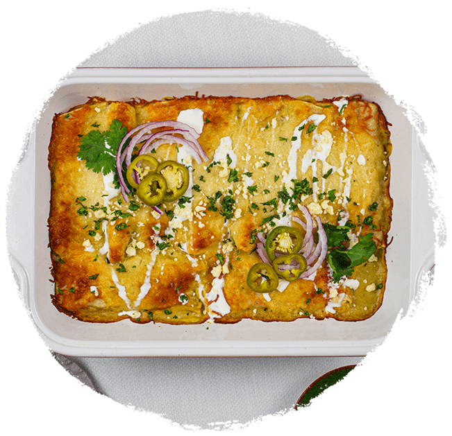 Marukan Chicken Enchiladas Suizas