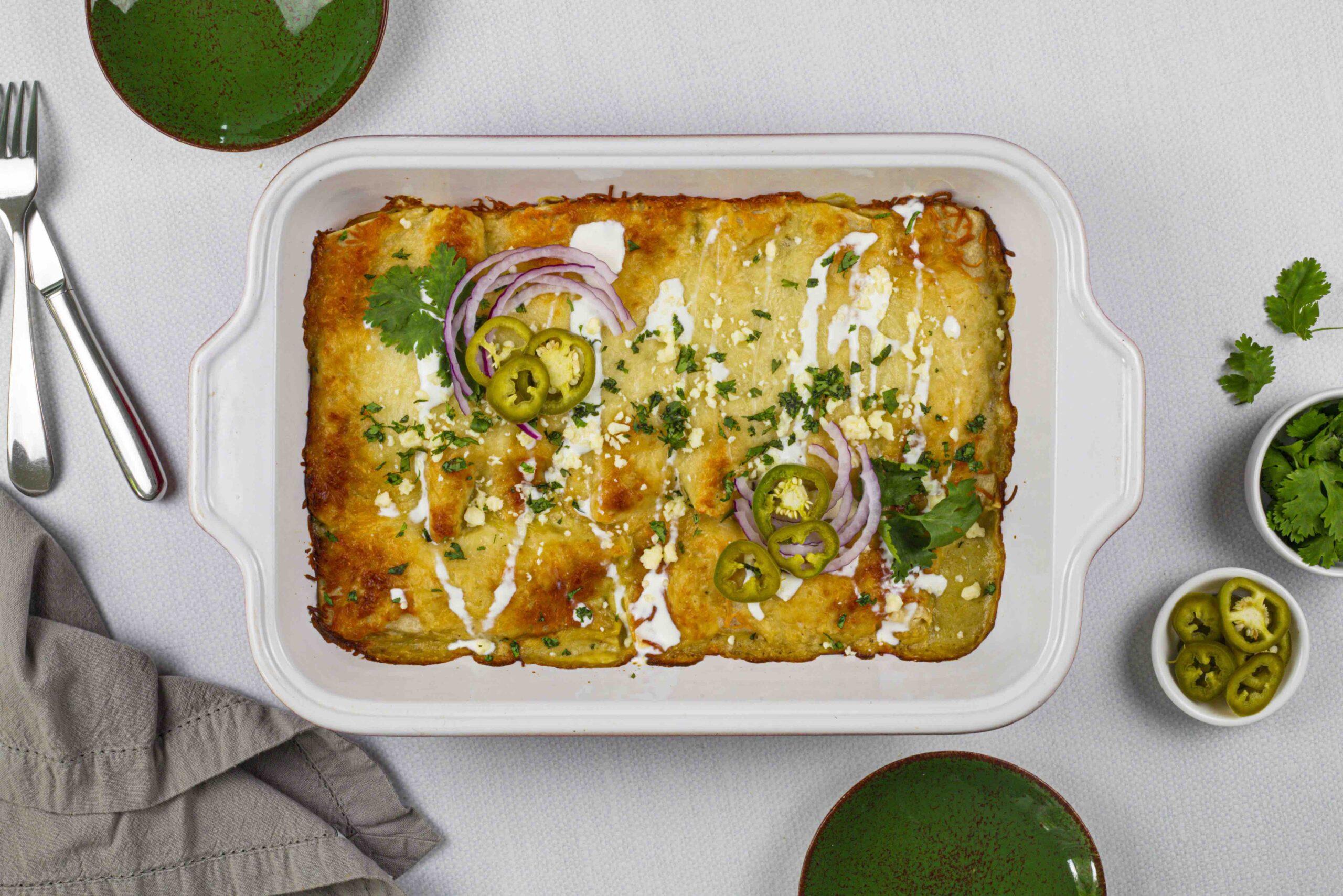 Marukan Chicken Enchiladas Suizas