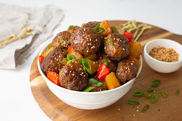 Marukan Crockpot Hawaiian Meatballs