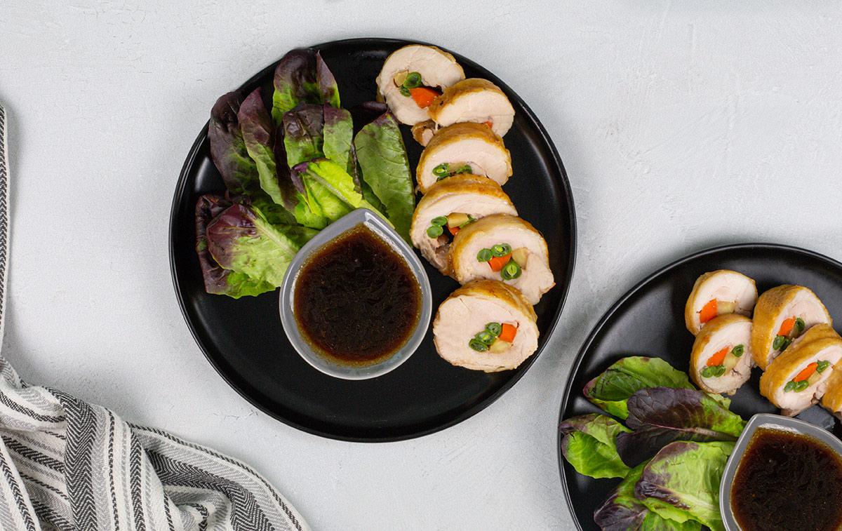 Marukan Japanese Chicken Rolls (Chicken Yawata-Maki)