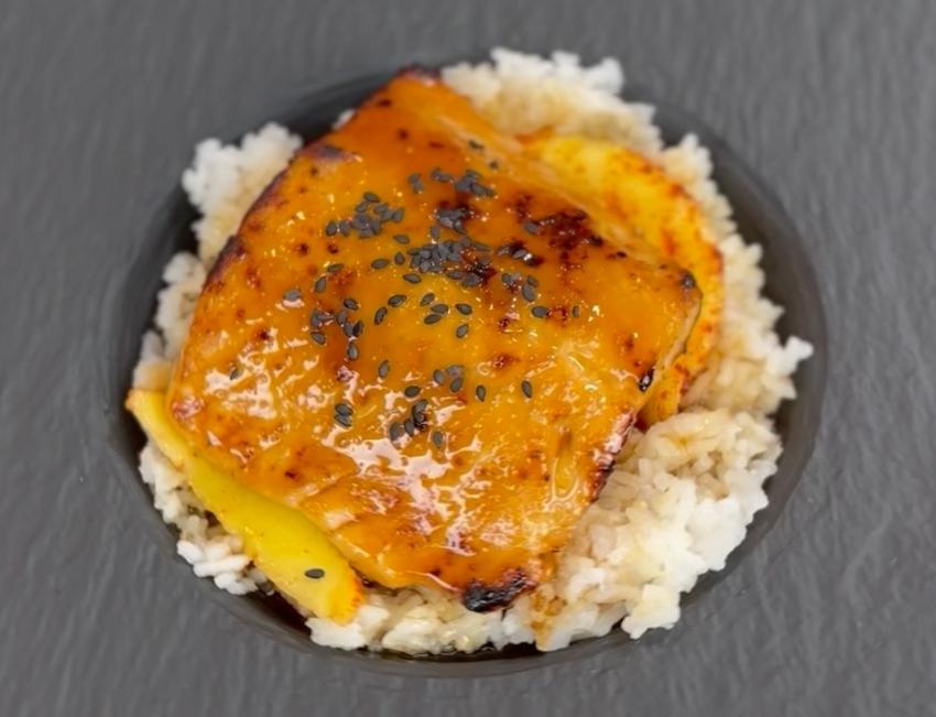 Marukan Miso Salmon with Coconut Rice
