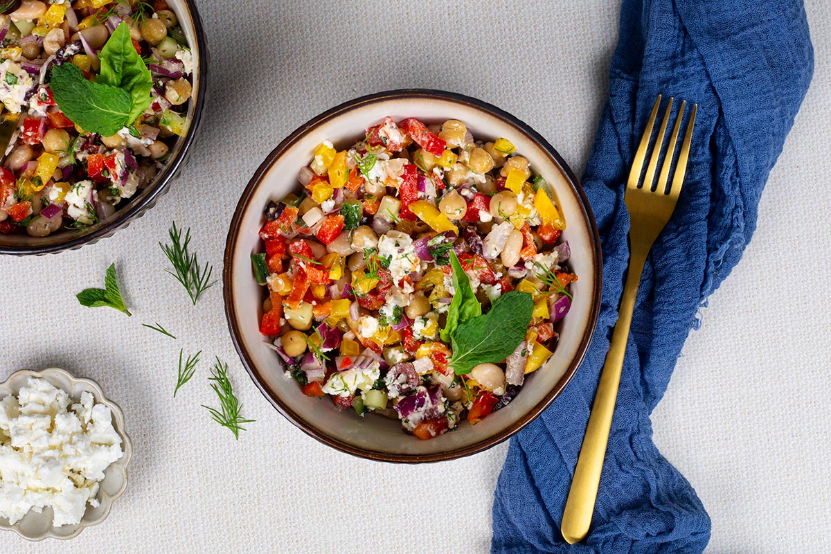Marukan Mediterranean-Style Dense Bean Salad